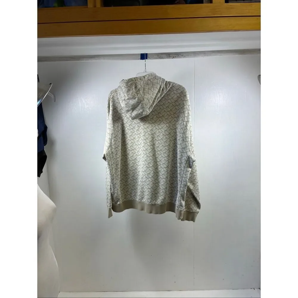 Nike Oversize Pullover Hoodie in Beige Size XL